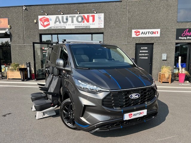 Ford Transit Custom Sport bi-ton gris Matter et noir