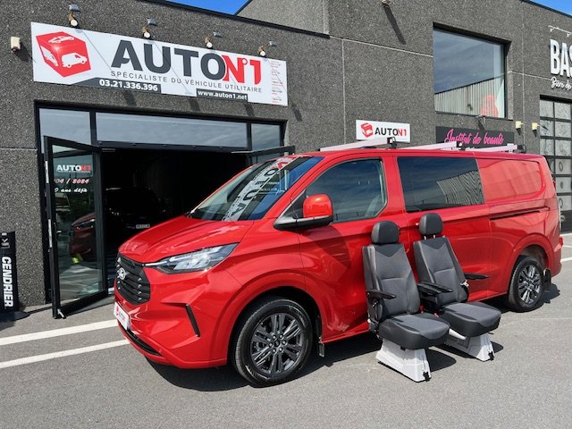 Ford Transit Custom rouge Artisan